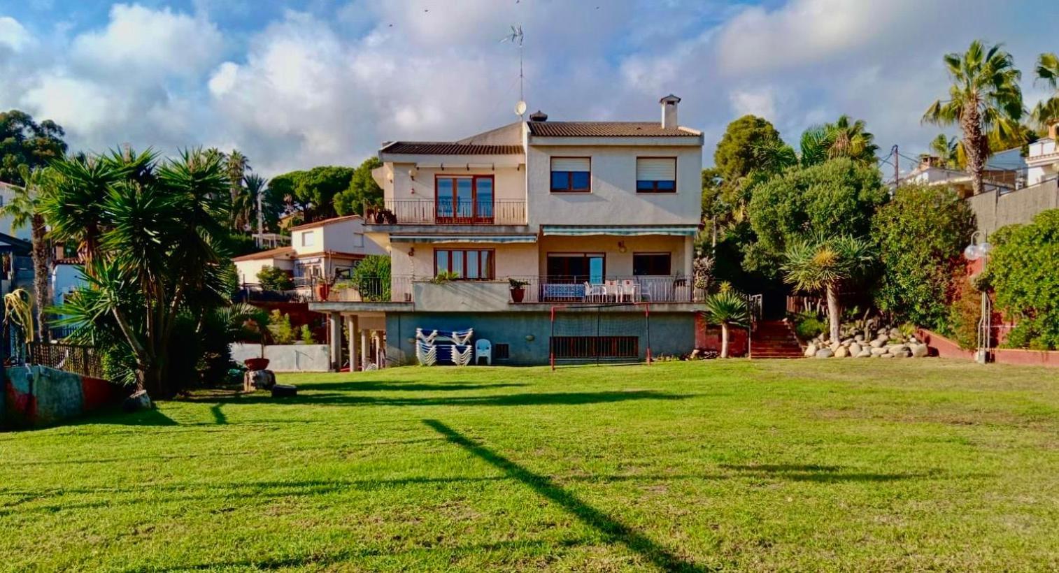Villa Preciosa Casa 2000 M2 Piscina Mar Barbacoa Felicidad Santa Susanna Exterior foto